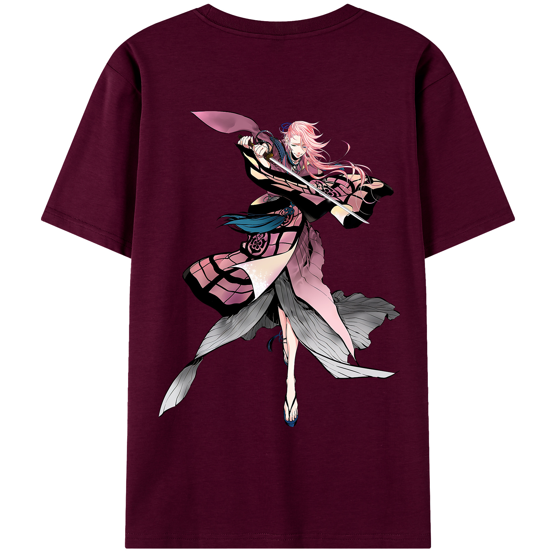 （画像用） 刀剣乱舞 Touken Ranbu レディース半袖Tシャツ(バックプリント)
